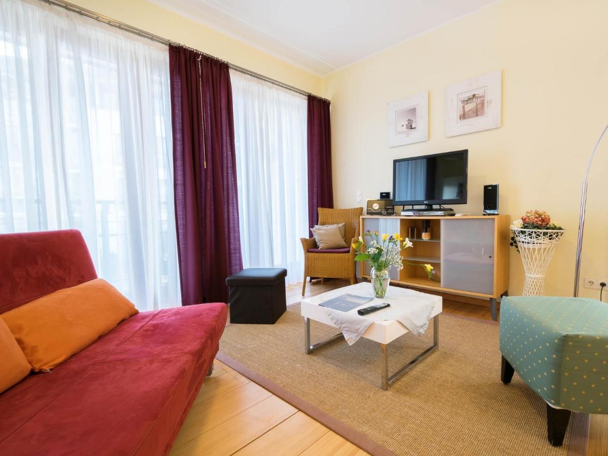 Kaiservillen Heringsdorf - 1-Raum-Ferienwohnung Mit Balkon Dr3 エクステリア 写真